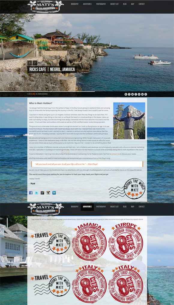 www.mattstraveladventures.com