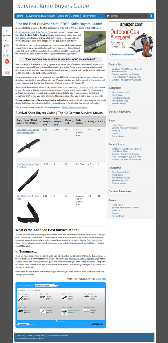 www.survivalknifebuyersguide.com